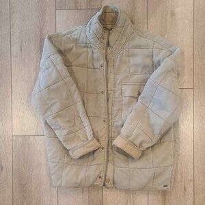 Olive Green O'neill Quilted Jacket size xs